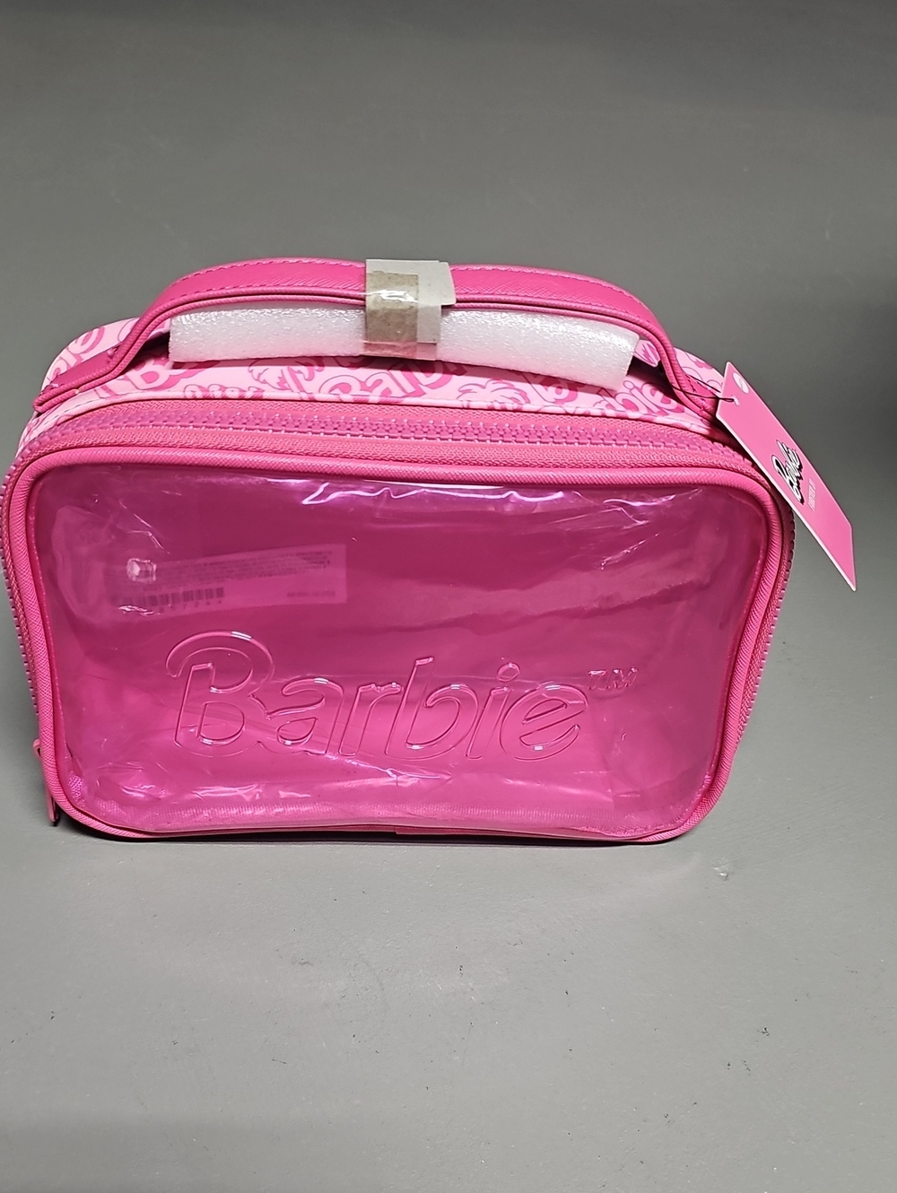 Barbie × Forever21 NWT Transparent Makeup Bag Travel Bag Pink Limited Edition